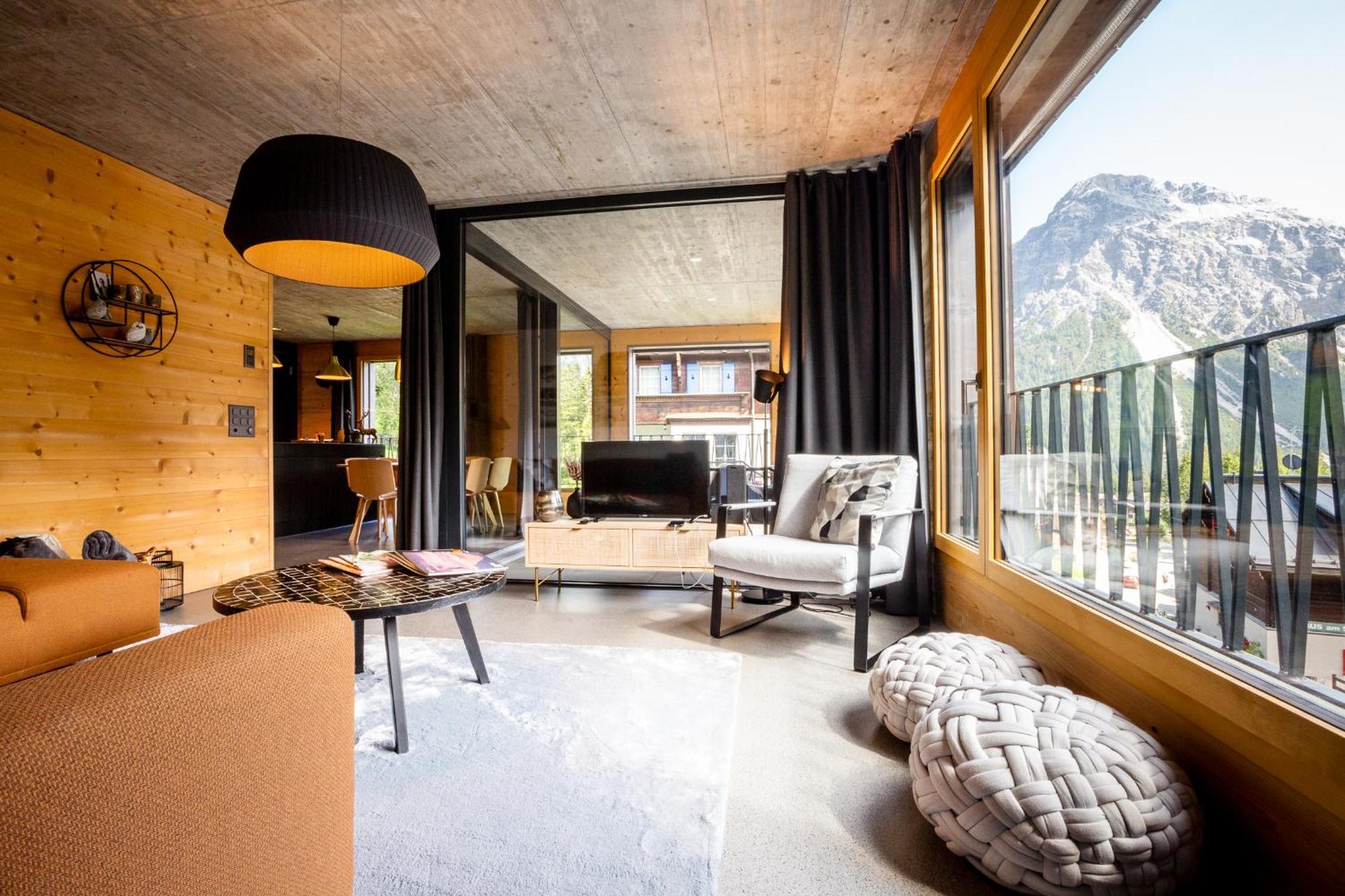 Haus Burgermeister Wohnung Aelplihorn Arosa Eksteriør billede